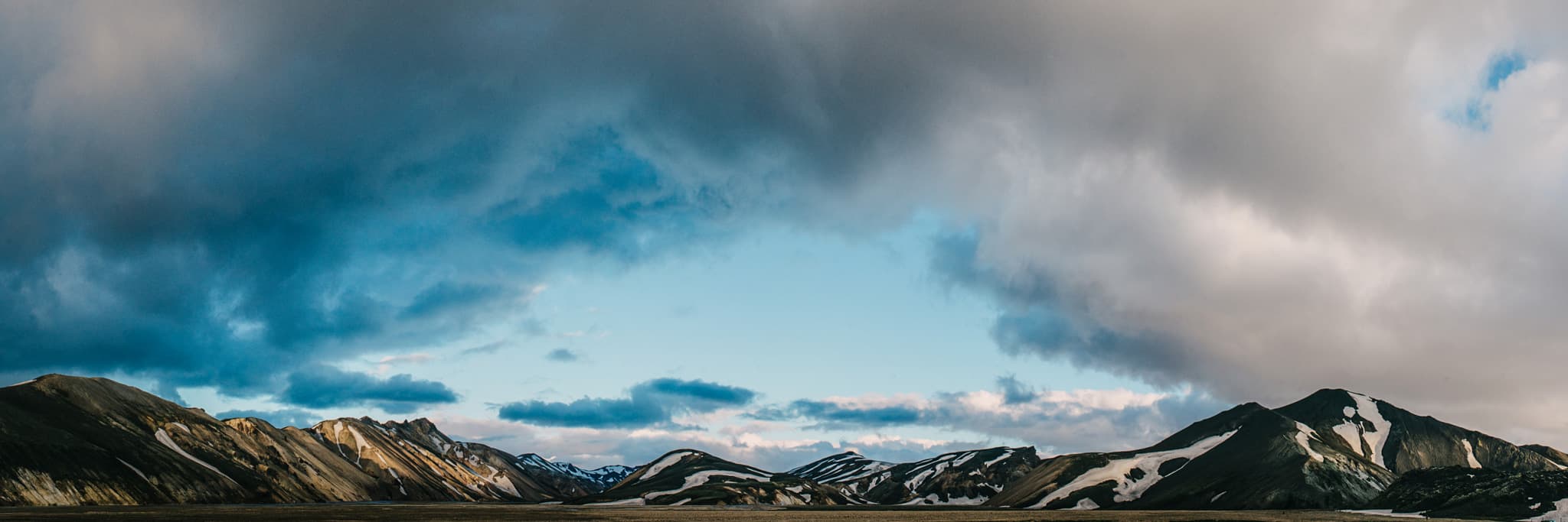 Iceland panorama by Daniel Bilsborough