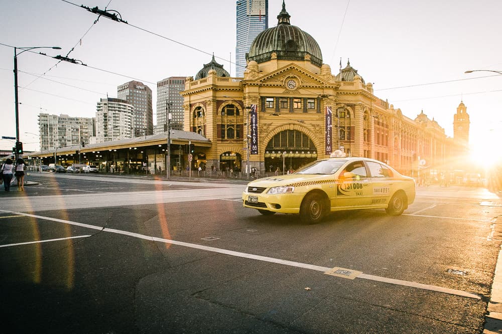 Photography course at Flinders Street Station Melbourne