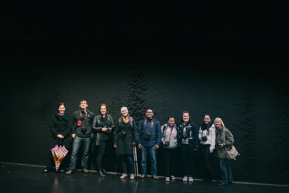 Students on a photography course in Melbourne